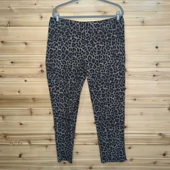 CAbi Pants Womens 14 Gray #3393 Jungle Trouser Ponte Ankle Pant - Picture 1 of 11